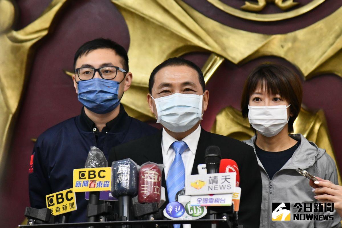 ▲新北市長侯友宜強調，現在還在防疫期間，只有全力以赴，把防疫大小事做好。（圖／記者陳志仁攝，2022.05.24）
