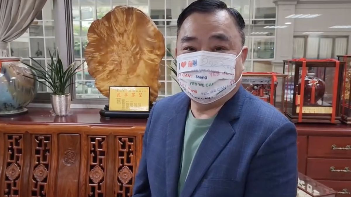 ▲張善政臨時通知媒體要拜會桃園市議會議長邱奕勝，邱則表示兩人沒有約好，不知張要來訪。（圖／記者李春台翻攝）