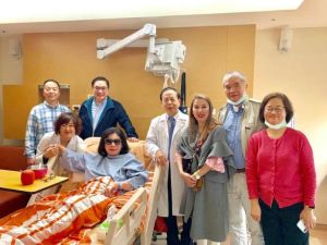 ▲陳文茜住院醫治肺腺癌。(圖/陳文茜臉書) ▲陳文茜住院醫治肺腺癌。(圖/陳文茜臉書)