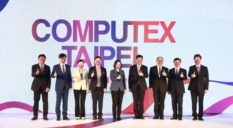▲COMPUTEX 2022 今（24）日於南港展覽館隆重開展，睽違兩年重磅回歸，堪稱是今年國際最大的ICT實體展。（圖／外貿協會提供）
