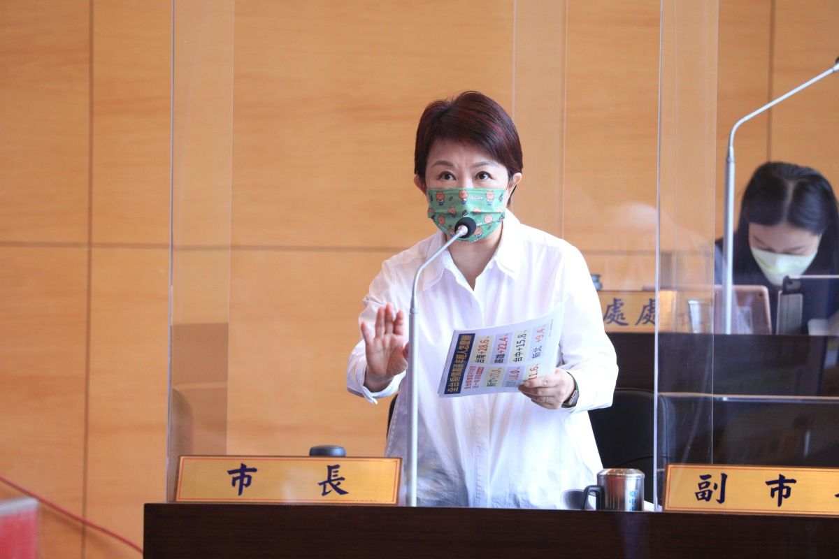 ▲新冠疫情持續發燒，市長盧秀燕向中央提出3點建議，盼中央協助。(圖／柳榮俊攝2022.5.24)