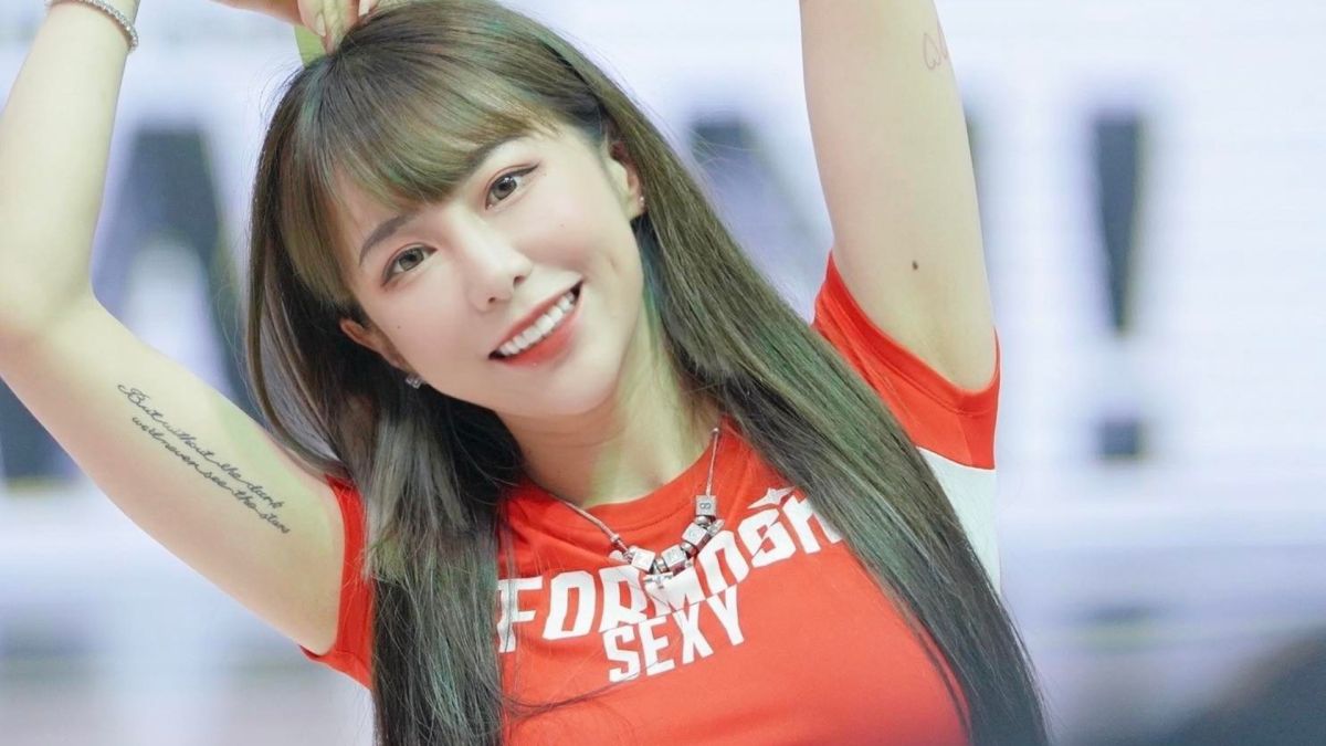 ▲Formosa Sexy隊長梓梓分享拿下年度啦啦隊冠軍的感想。（圖／Chloe 董梓甯臉書）