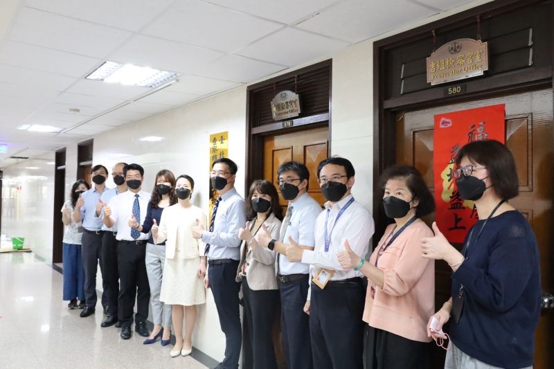 ▲台北地檢署25日舉行查察賄選及暴力執行小組揭牌儀式。(圖/北檢提供)