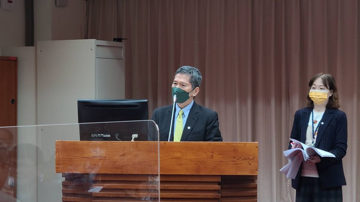 ▲文化部長李永得今（25）日表示，華視應該公共化，但得給更多自主權，並從法制和體制面著手討論。（圖／記者李琦瑋攝，2022.05.25）