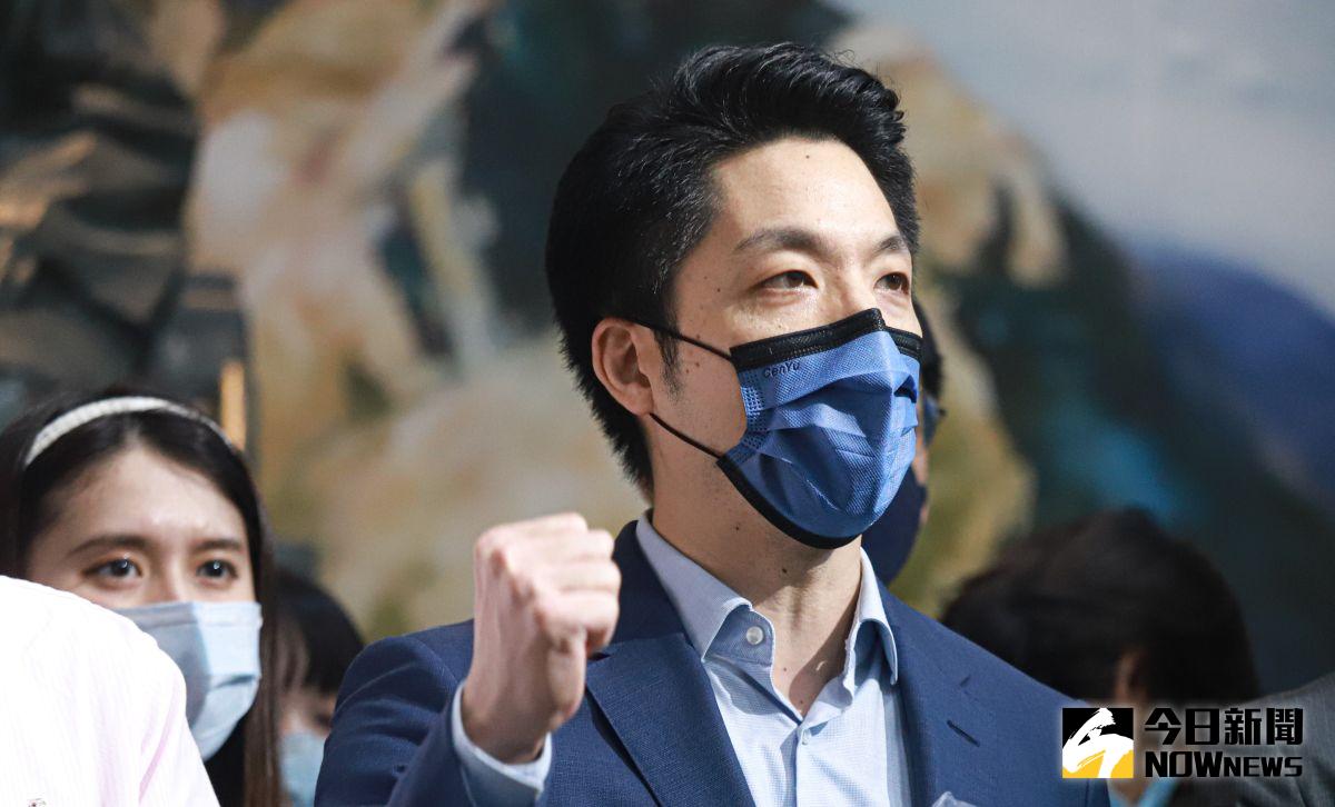 ▲蔣萬安願提供郭彥均義務律師團，捍衛言論自由。（資料照／記者葉政勳攝 , 2022.05.25）