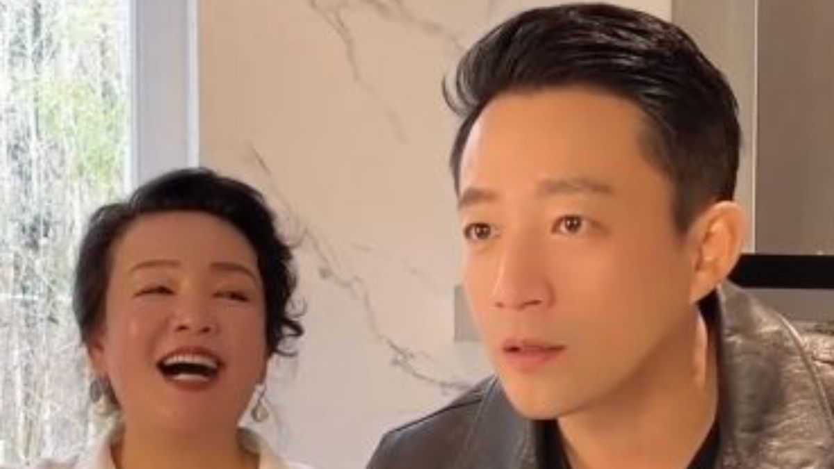 ▲汪小菲（右）、張蘭（左）靠著這幾天罵大S的事件，讓飲食品牌銷售量倍數成長。（圖／翻攝張蘭抖音）