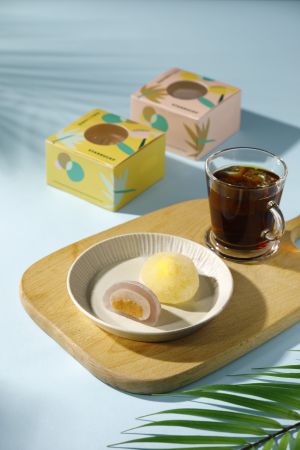 ▲門市提供單顆販售的星蕨餅。（圖／台灣星巴克提供）