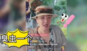 ▲張蘭暗諷張穎穎是臭蟲,心地不夠善良。(圖/翻攝抖音) ▲張蘭暗諷張穎穎是臭蟲,心地不夠善良。(圖/翻攝抖音)