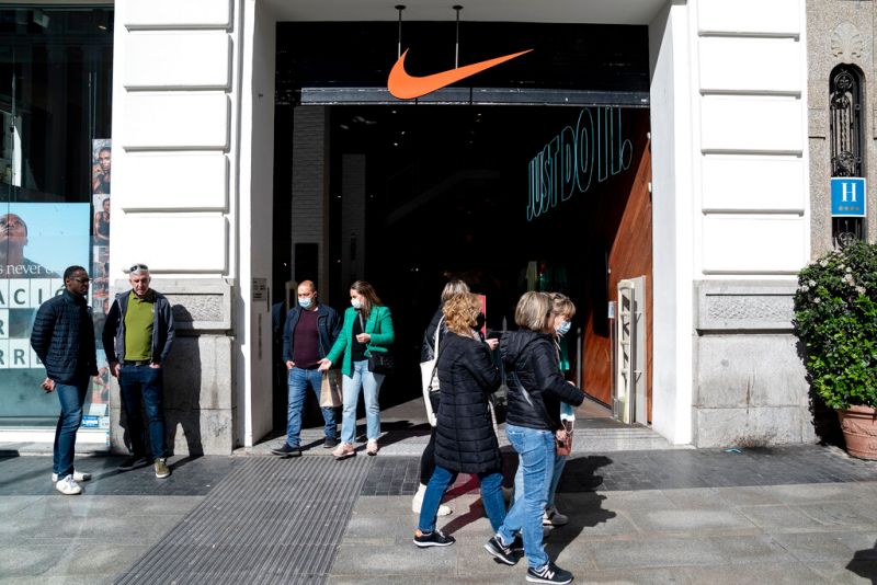 ▲耐吉公司（Nike）宣布加入麥當勞、星巴克等西方跨國連鎖企業腳步，正式宣布結束合約撤出俄羅斯市場。資料照（圖／美聯社／達志影像）