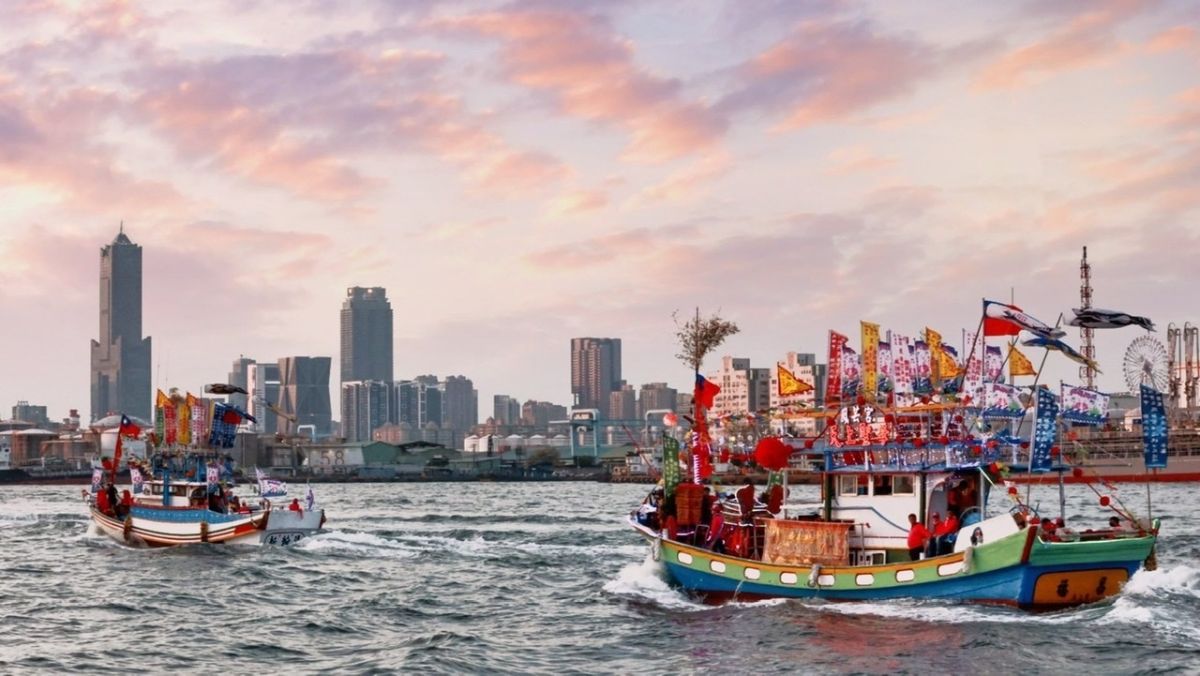 ▲林園鳳芸宮媽祖海上巡香，成功行銷高雄港灣特色。（圖／高市府觀光局提供）