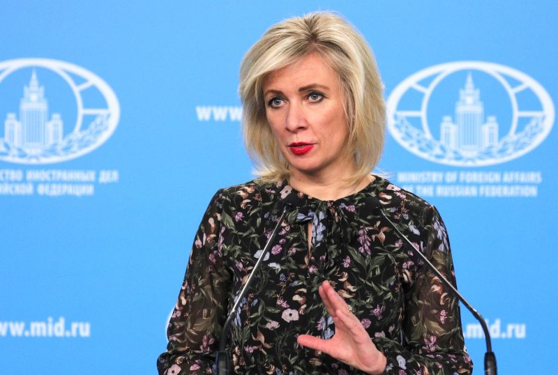 ▲俄羅斯外交部發言人沙卡洛娃（Maria Zakharova）每週都會舉行俄國外交政策簡報，包括俄國對烏克蘭採取的軍事行動。她說，外交部已警告YouTube，不要封鎖她的簡報。資料照。（圖／美聯社／達志影像）