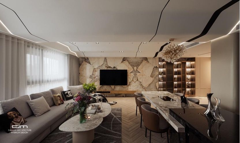 ▲大滿室內設計頂級訂製宅已成為豪宅設計代名詞。（圖／截自大滿室內設計官方網站）