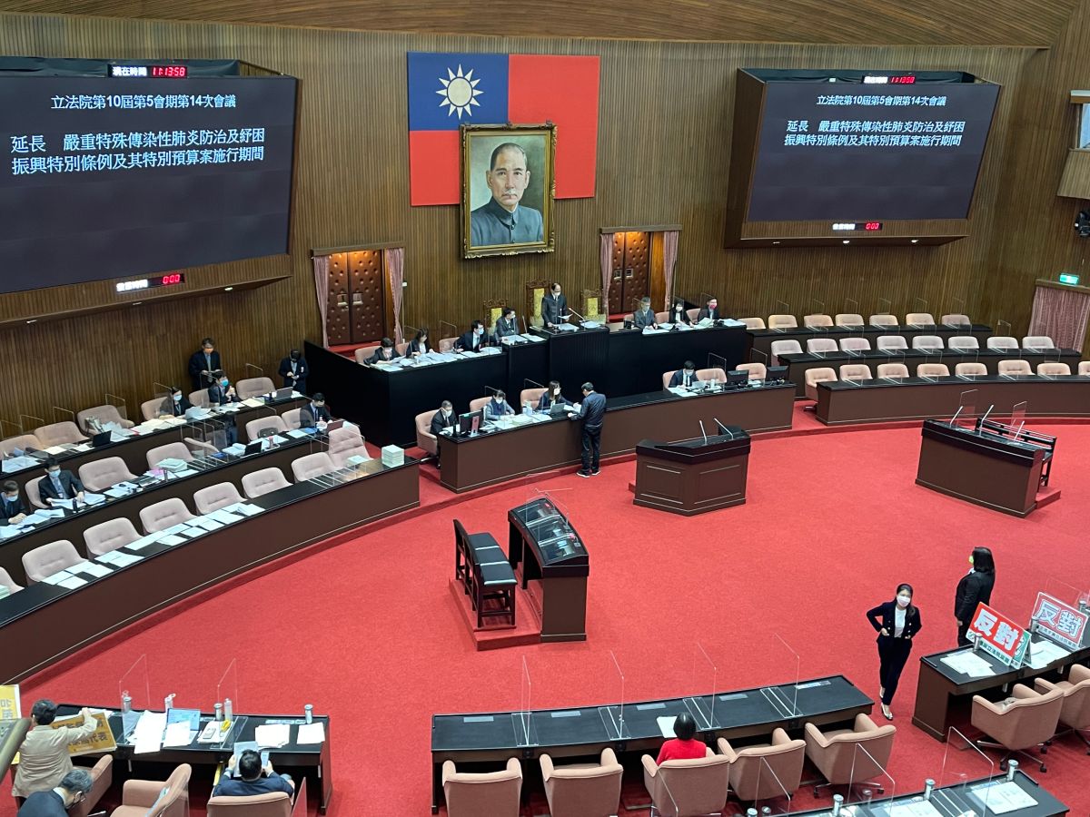 ▲立法院朝野均同意，防疫紓困條例延長至明年6月。（圖／記者王敏旭攝，2022.05.27）
