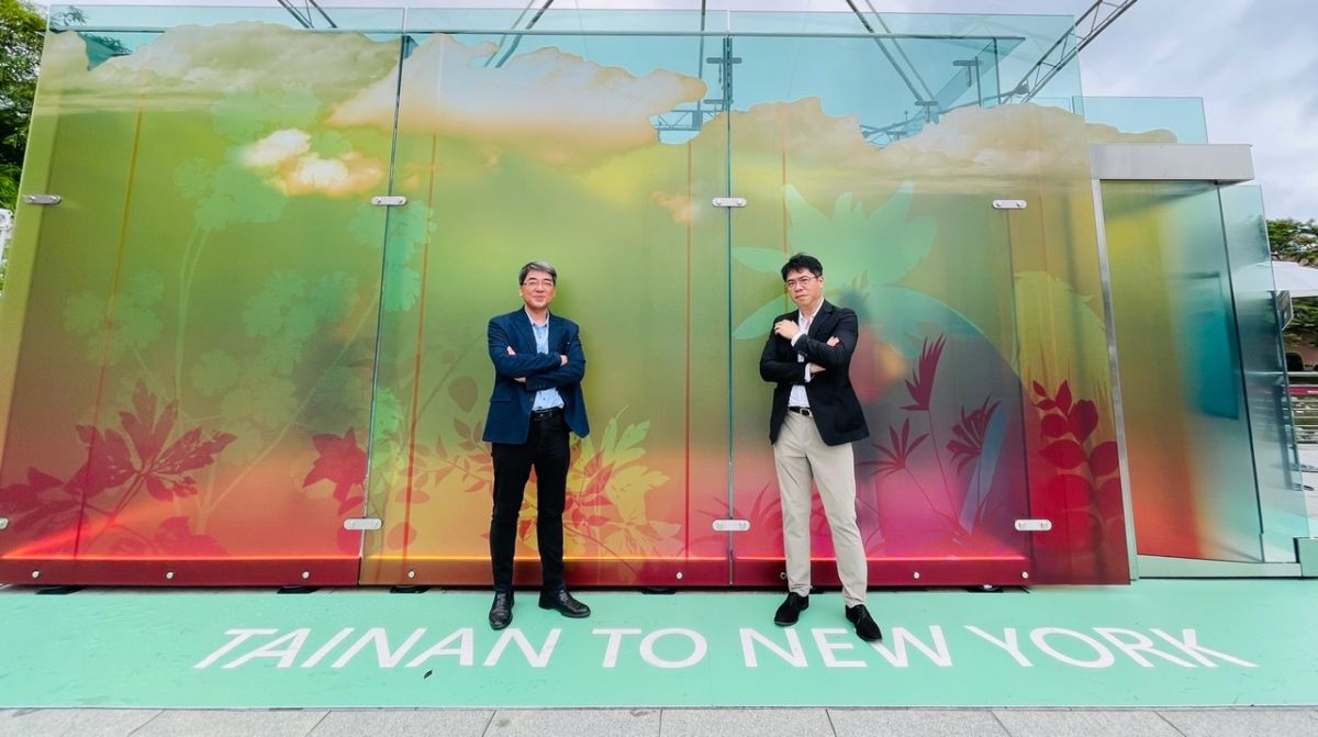 ▲橙田建築室研所羅耕甫大師與光境玻璃合作的「光之國度」玻璃館，將於美國紐約時代廣場盛大展出。（圖／橙田建築室研所提供）