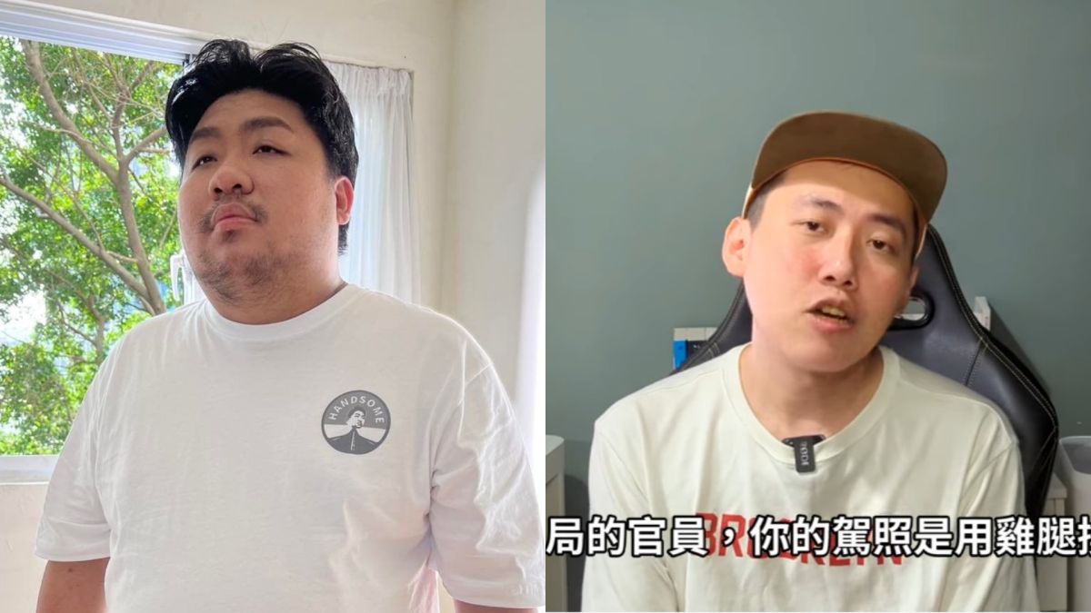 ▲統神27日晚間直播談論台灣機車路權問題，意外釣出cheap親上火線，結果兩人互相爭吵。（圖／統神IG、Cheap臉書）