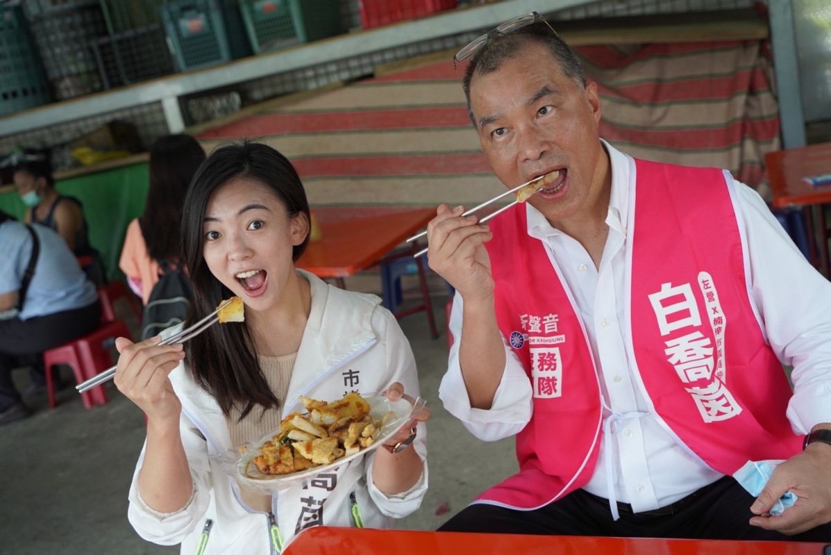 ▲白喬茵（左）陸續邀請許多大咖替他站台，圖為葉匡時（右）。（圖／白喬茵提供）