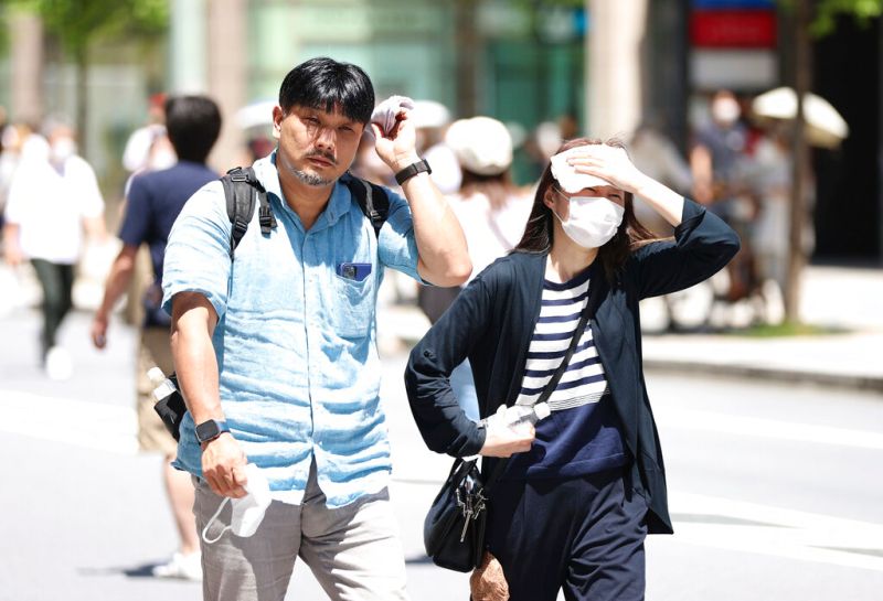 好熱！日本5月出現猛暑日　群馬縣飆35度高溫
