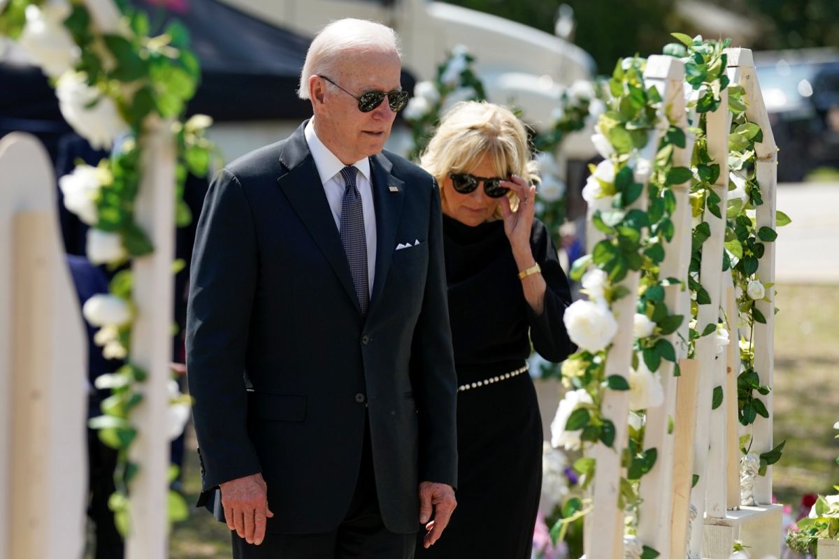 ▲英國女王伊麗莎白二世8日辭世，白宮今天表示，美國總統拜登已正式接受英方邀請，將協同夫人吉兒出席女王19日國葬。（圖／美聯社／達志影像）