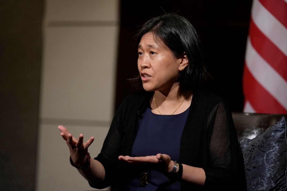 ▲美國貿易代表戴琪在美國與中國商務部長王文濤會晤，除討論美中貿易關係外，也關切中方經濟與貿易政策上非市場行為。資料照。（圖／美聯社／達志影像）