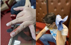 立院三讀《會計法》 洪申翰遭架離議場、與洪孟楷爆口角 ▲立院三讀《會計法》 洪申翰遭架離議場、與洪孟楷爆口角。(圖/立法院黨團提供)