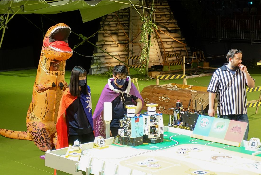 ▲清華大學機器人團隊勇奪歐洲機器人大賽第4名。（圖／清大提供）