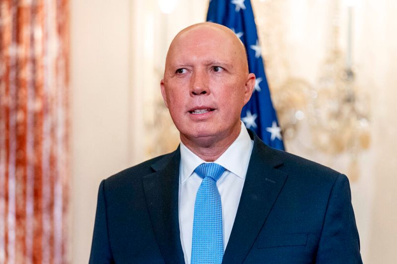 ▲澳洲保守派今天選出強硬的對中鷹派杜登（Peter Dutton）擔任領袖。（圖／美聯社／達志影像）