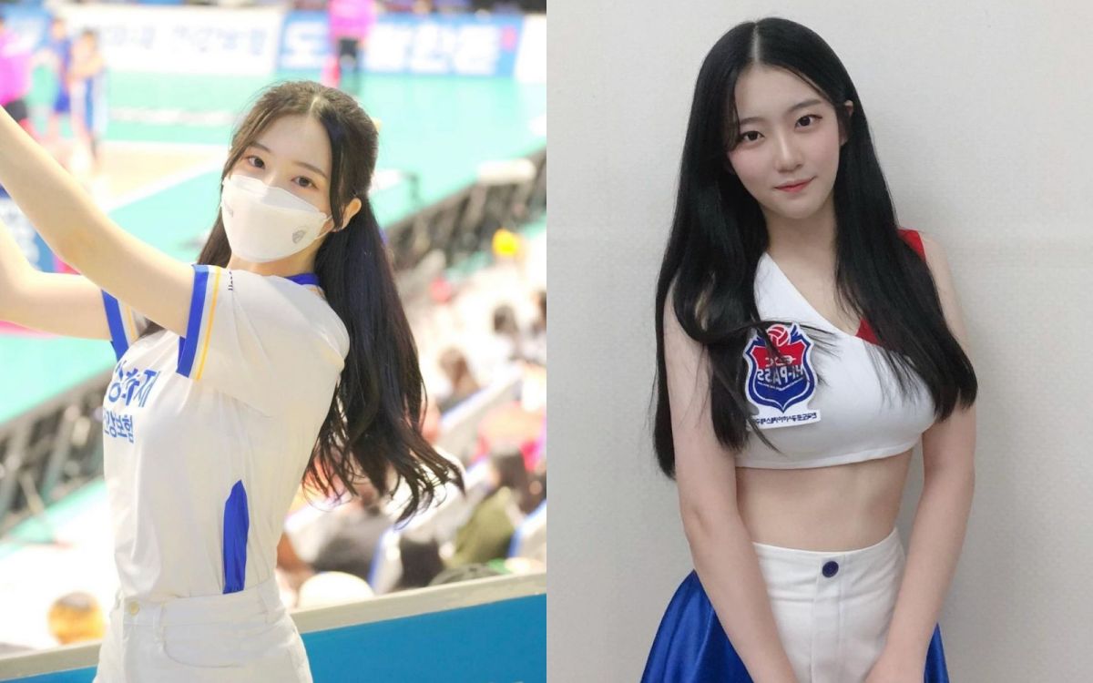 ▲禹信熙年紀輕輕就當上啦啦隊成員出道。（圖／禹信熙IG）