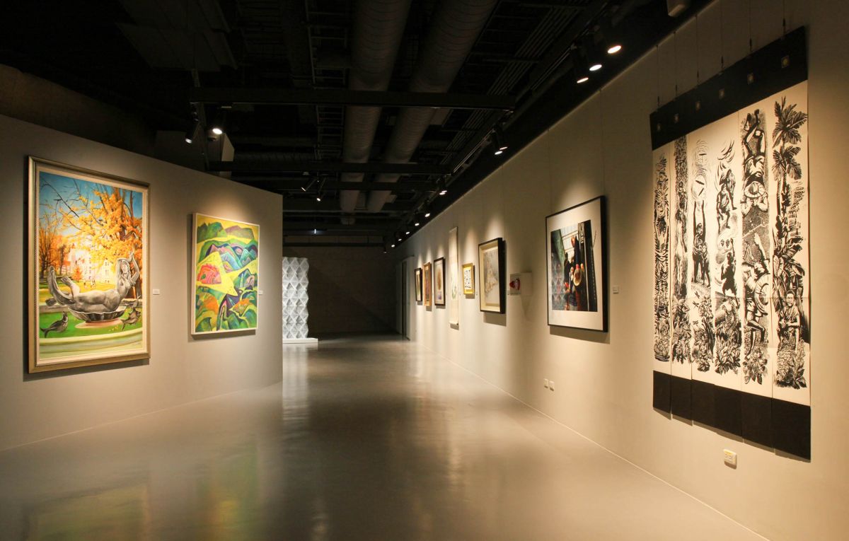 ▲台師大百年校慶校友美術創作邀請展今（31）日於台師大美術館重磅登場，將展至7月16日止。（圖／台師大提供）