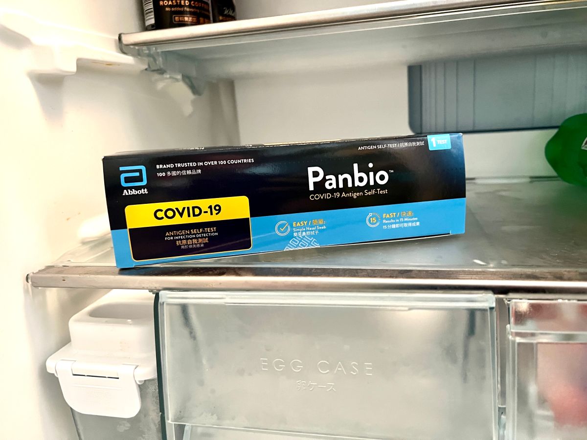 ▲有媒體質疑1億劑快篩仍不見蹤影，對此，指揮中心稍早澄清表示，進口快篩試劑已到貨1.68億劑。(圖／記者周淑萍攝)