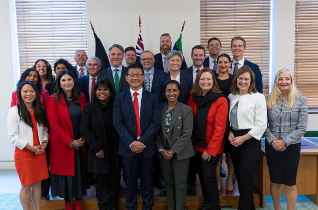 ▲澳洲立場中間偏左的勞工黨已在眾議院取得足以單獨執政的席次。（圖取自facebook.com/AlboMP）