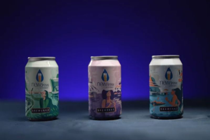 ▲新加坡日前推出一款「最環保的啤酒」。（圖／IG帳號pubsingapore）