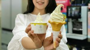▲蜜蜜開心果霜淇淋將於6月5日起在全台開賣，上市期間特價45元。（圖／全家提供）