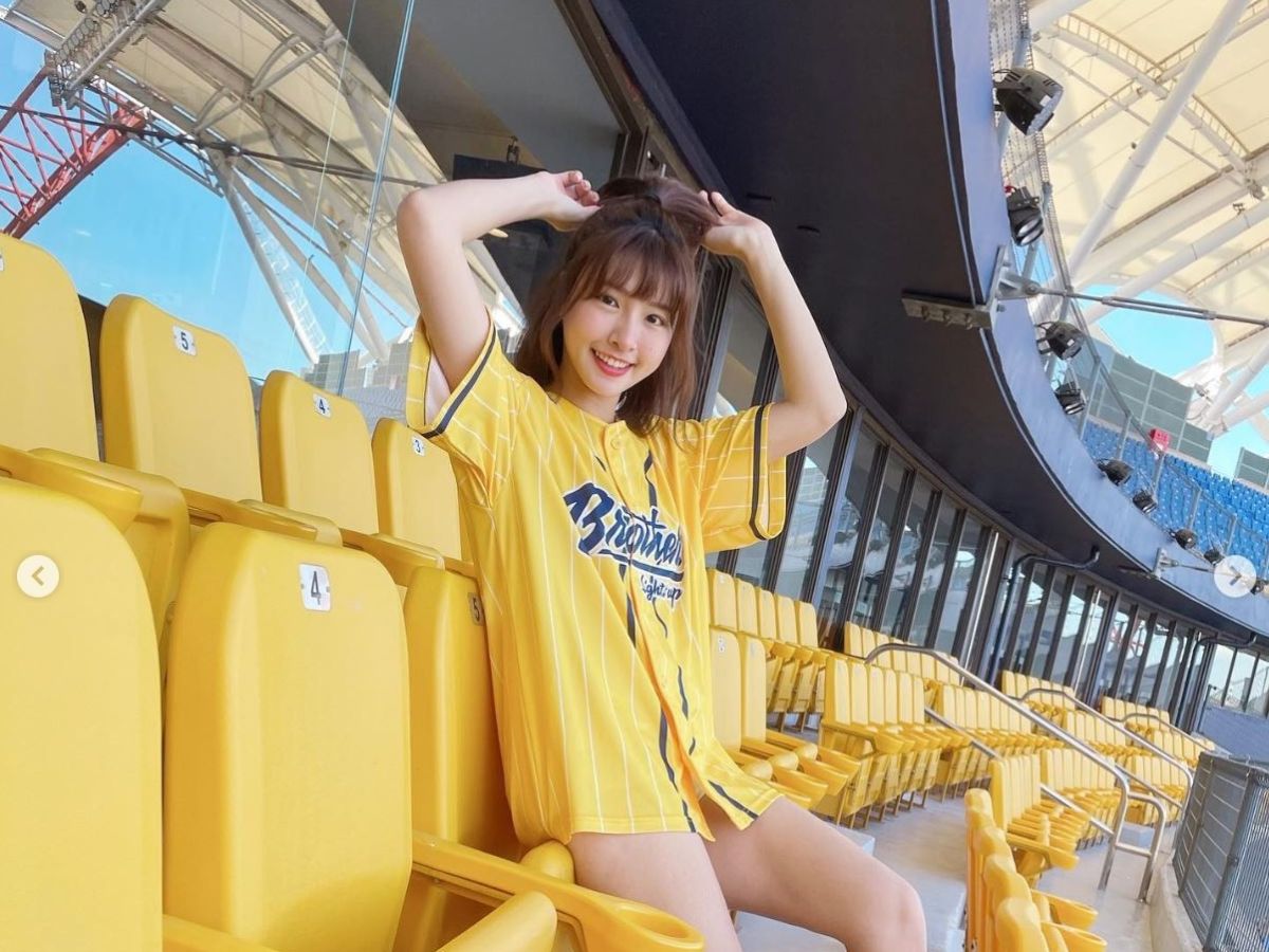 ▲峮峮是中華職棒啦啦隊女神之一。（圖／翻攝峮峮IG）