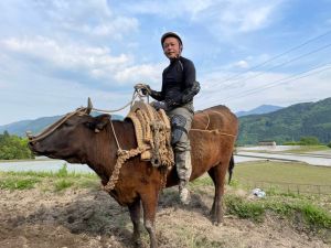 ▲金馬影帝李康生目前在日本德島拍攝影委會投資電影《黑之牛》。（圖／李康生提供）