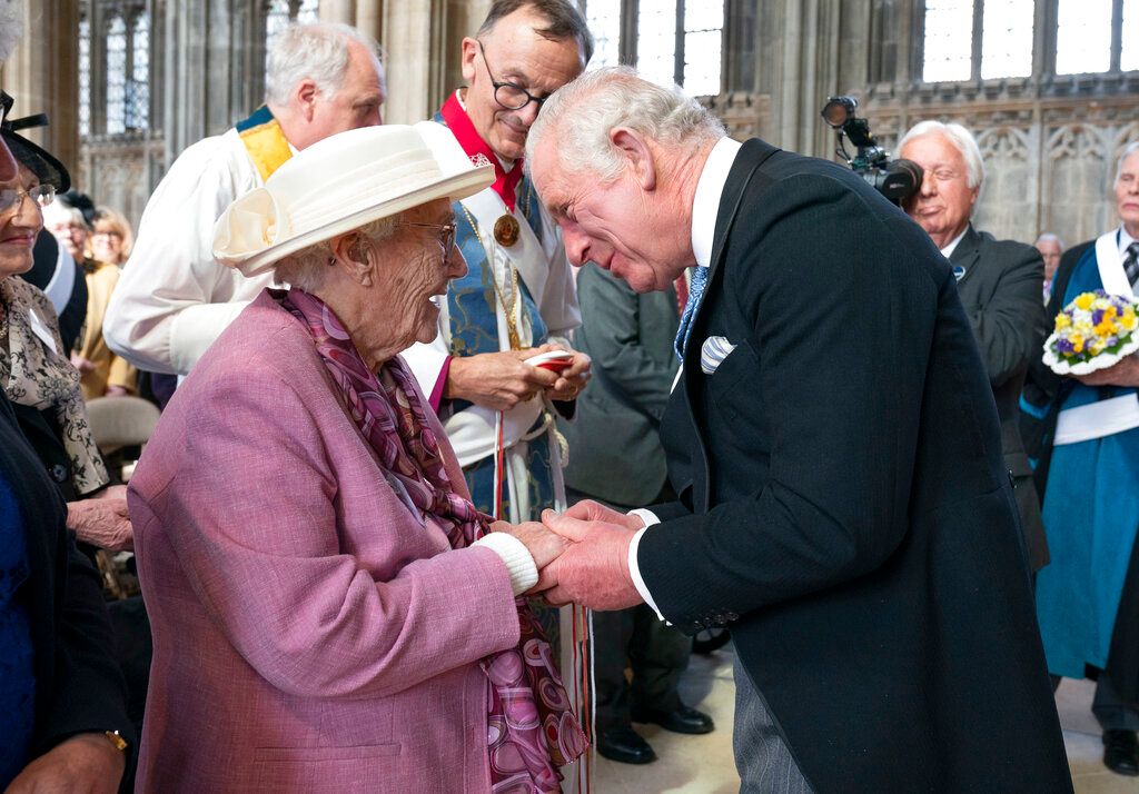 ▲英國女王伊麗莎白二世歡慶登基70週年，為期4天的「白金禧」慶典今天展開。（圖／美聯社）