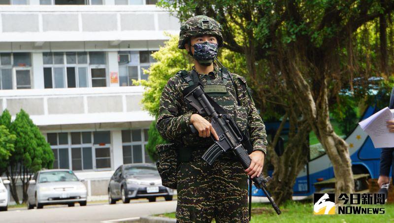 ▲T91步槍為國軍制式步槍。(圖/記者呂炯昌攝)