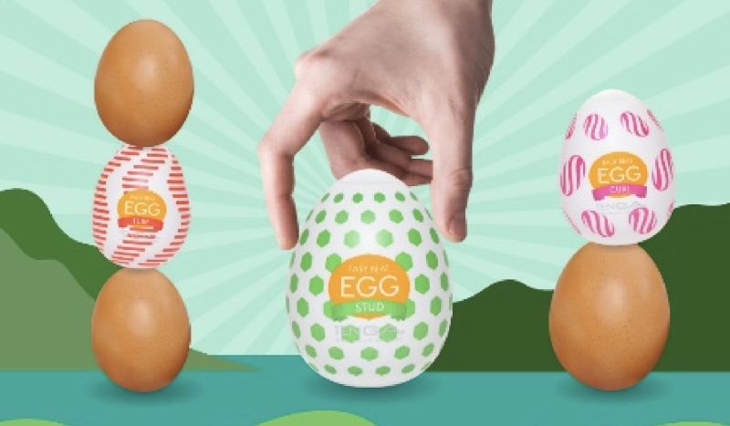 ▲TENGA攜手「十八養場」，推出「端午立蛋召集令」限時活動，有機會一次打包兩種蛋蛋。(圖／廠商提供)