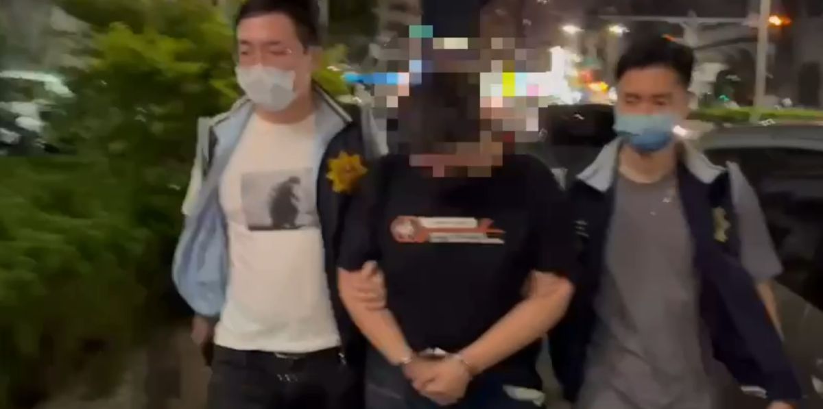 ▲警方稍早已循線逮捕黃男，詳細原因還有待進一步釐清。（圖／翻攝畫面）