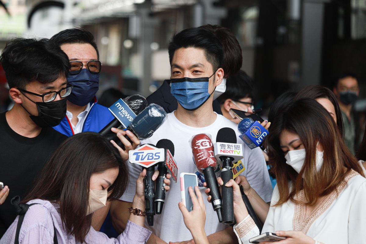 ▲隨著九合一選舉時間逼近，各縣市長參選人名單也陸續公布，國民黨確定提名蔣萬安，讓他的聲量衝高一波。（圖／記者葉政勳攝，2022.6.3）