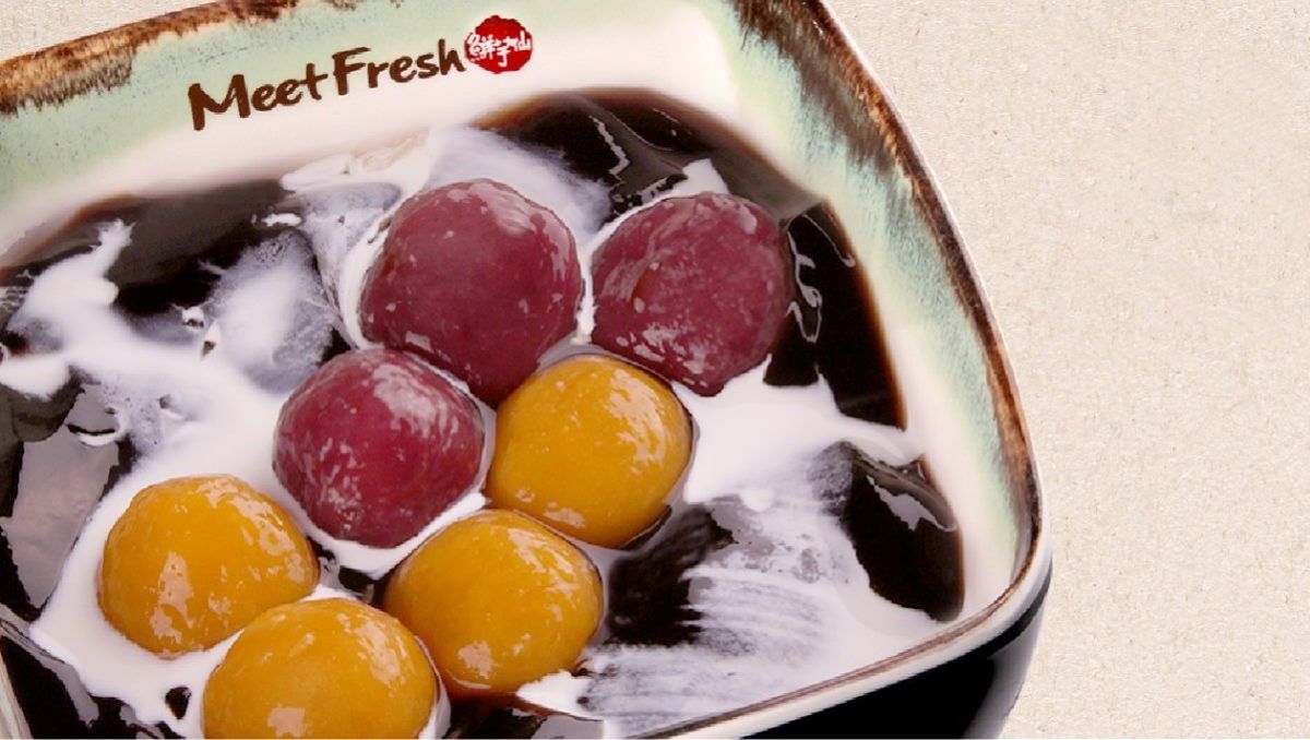 ▲鮮芋仙限時推出「雙圓招牌」買一送一，是菜單上找不到的「隱藏版冰品」。（圖／取自鮮芋仙粉專）