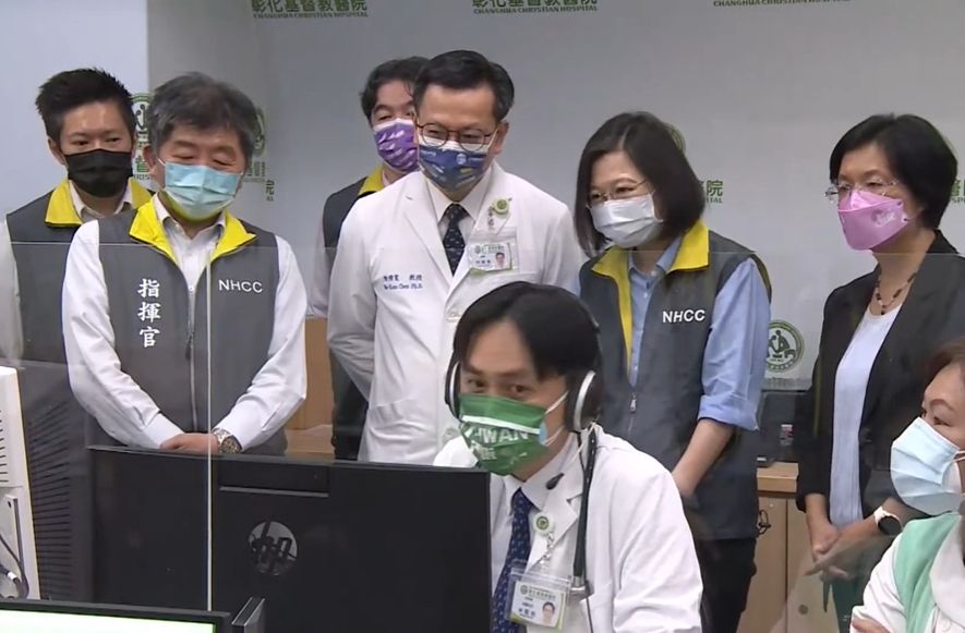 ▲蔡英文總統盼陳時中能好好休養、早日康復。（資料圖／擷取自蔡英文直播影片）