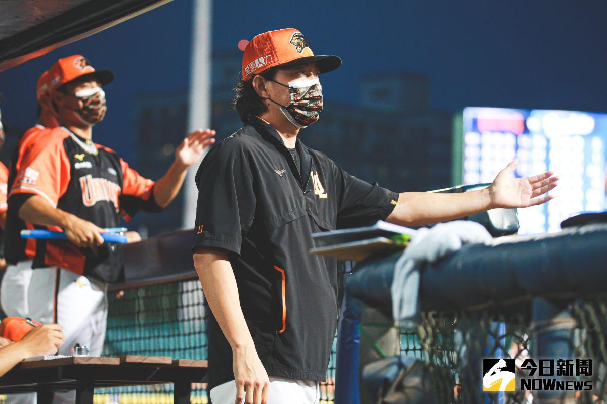 ▲統一獅總教練林岳平。（圖／記者葉政勳攝 , 2022.06.01）