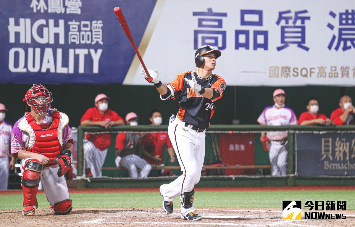 ▲統一獅外野手陳傑憲。（圖／記者葉政勳攝 , 2022.06.03）