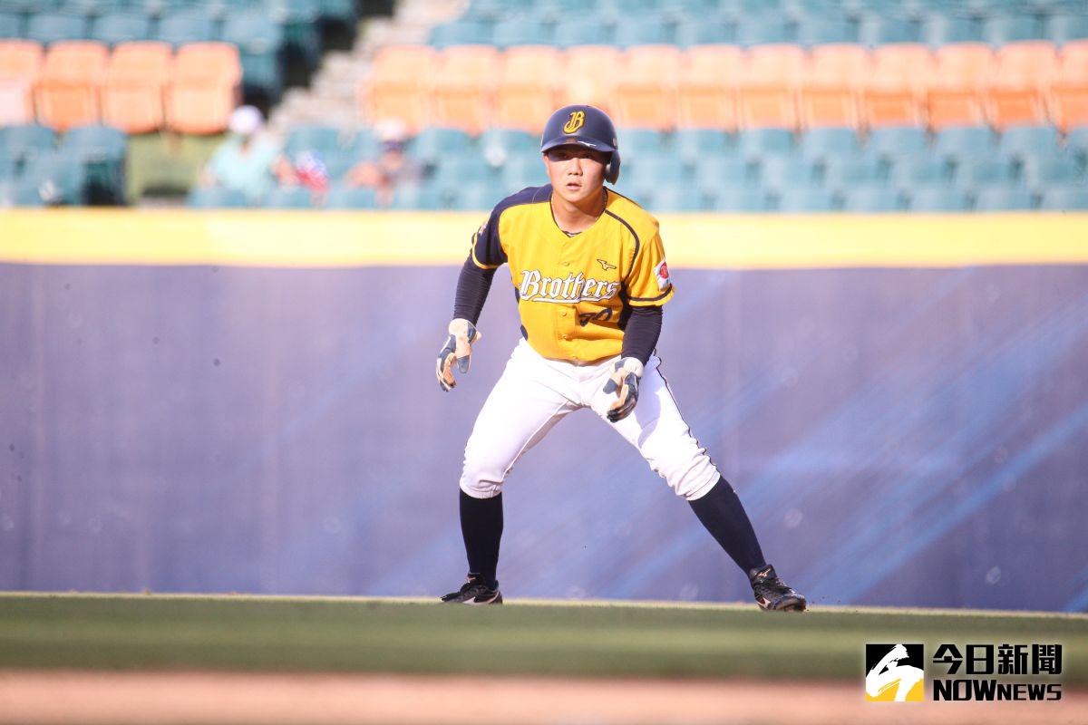 ▲中信兄弟游擊手江坤宇。（圖／記者葉政勳攝 , 2022.06.05）