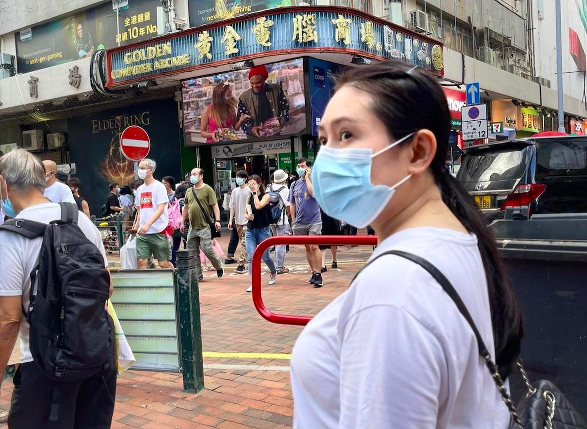 ▲李麗珍素顏吃美食，沒想到卻沒有人認出。（圖／翻攝李麗珍IG）