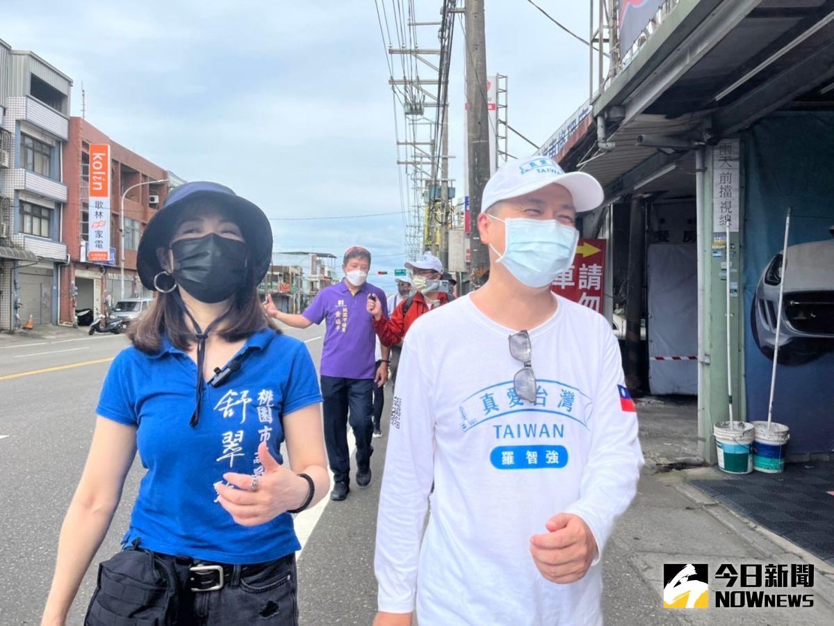 ▲羅智強引用劉若英名曲《成全》，宣布退出桃園市長選舉，引發討論。（圖／記者李春台攝，2022.06.06）