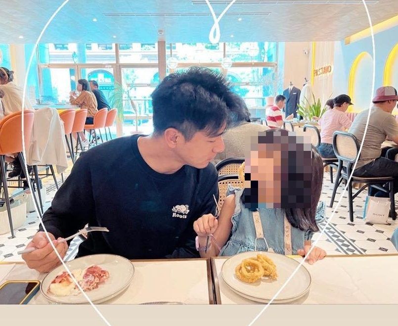 ▲郭彥均和6歲女兒「圓圓」關係親密。（圖／翻攝郭彥均FB）