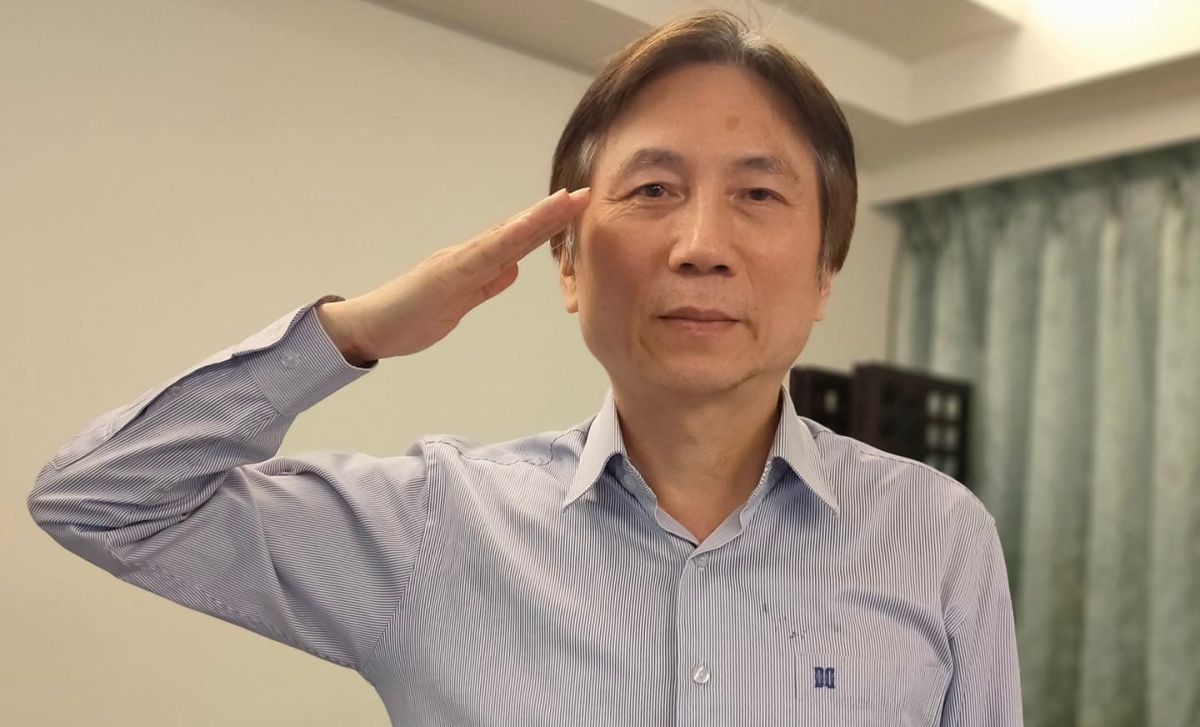 ▲昨日才酸諷羅的詹江村，隨即在臉書發文表示，感謝羅為大桃園的成全，「你的高度請收下我的最敬禮。」（圖／翻攝詹江村臉書）