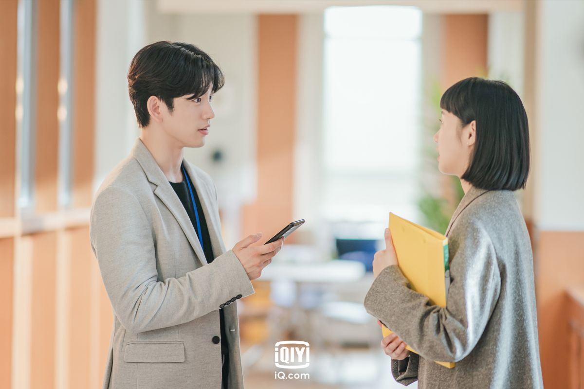 ▲《柔美的細胞小將2》中，金高銀（右）將與朴珍榮談戀愛。（圖／愛奇藝國際站）