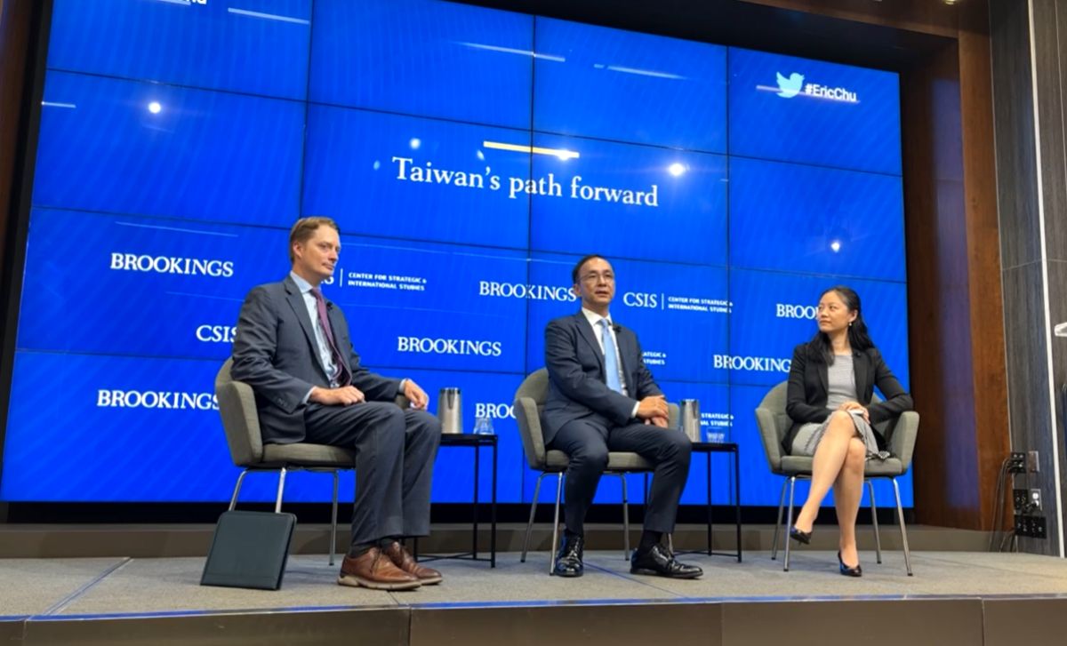 ▲朱立倫稱「九二共識」是「沒有共識的共識」，民進黨表示，終於公開承認「沒有共識」，顯見民進黨以往的主張完全正確。（圖／翻攝自中國國民黨臉書）